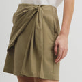 Bow Drape Skirt