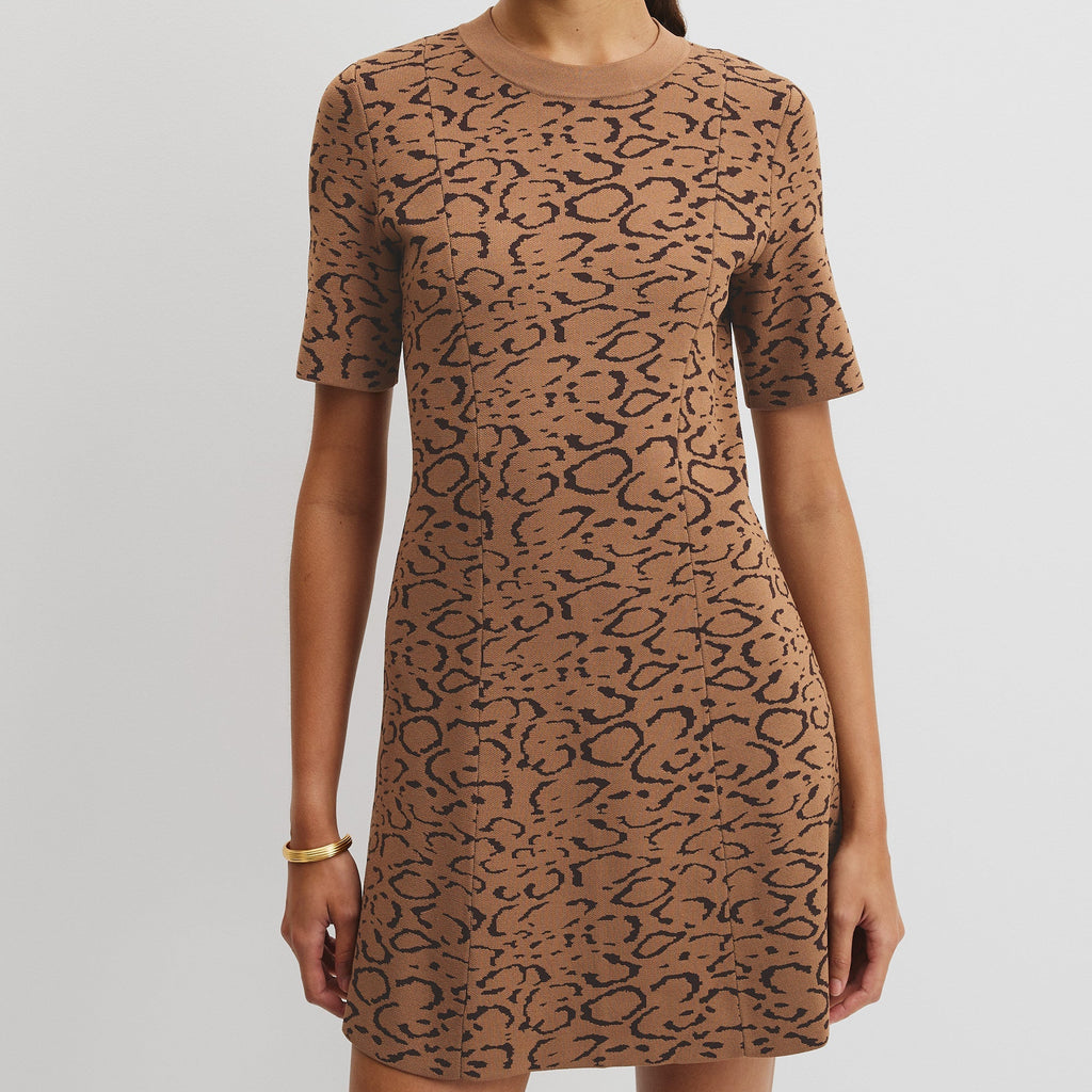 Compact Knit Mini Dress