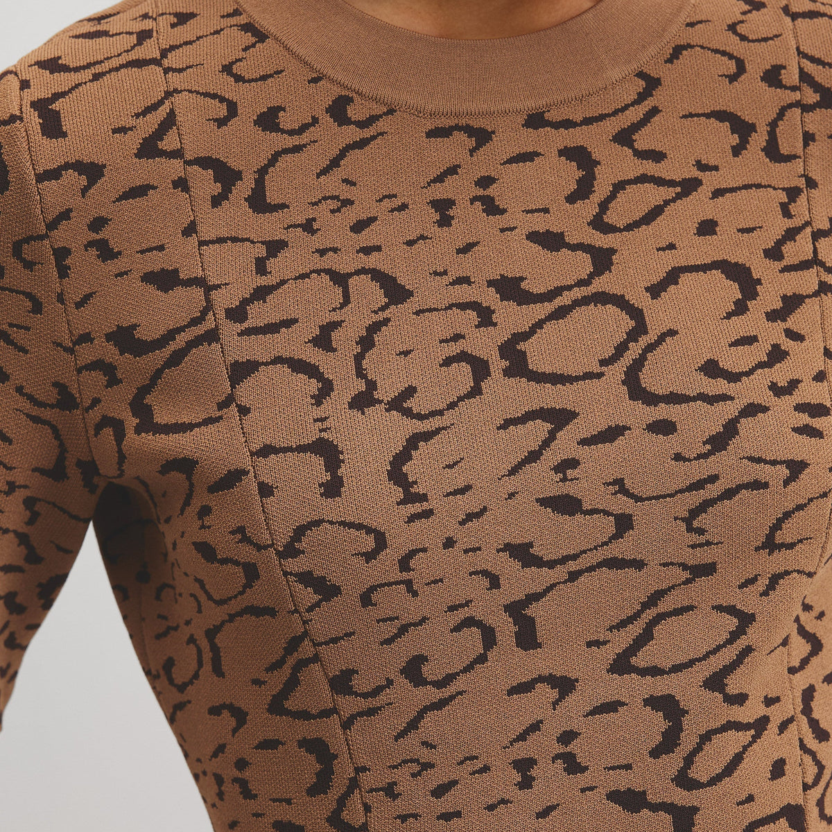 Compact Knit Mini Dress