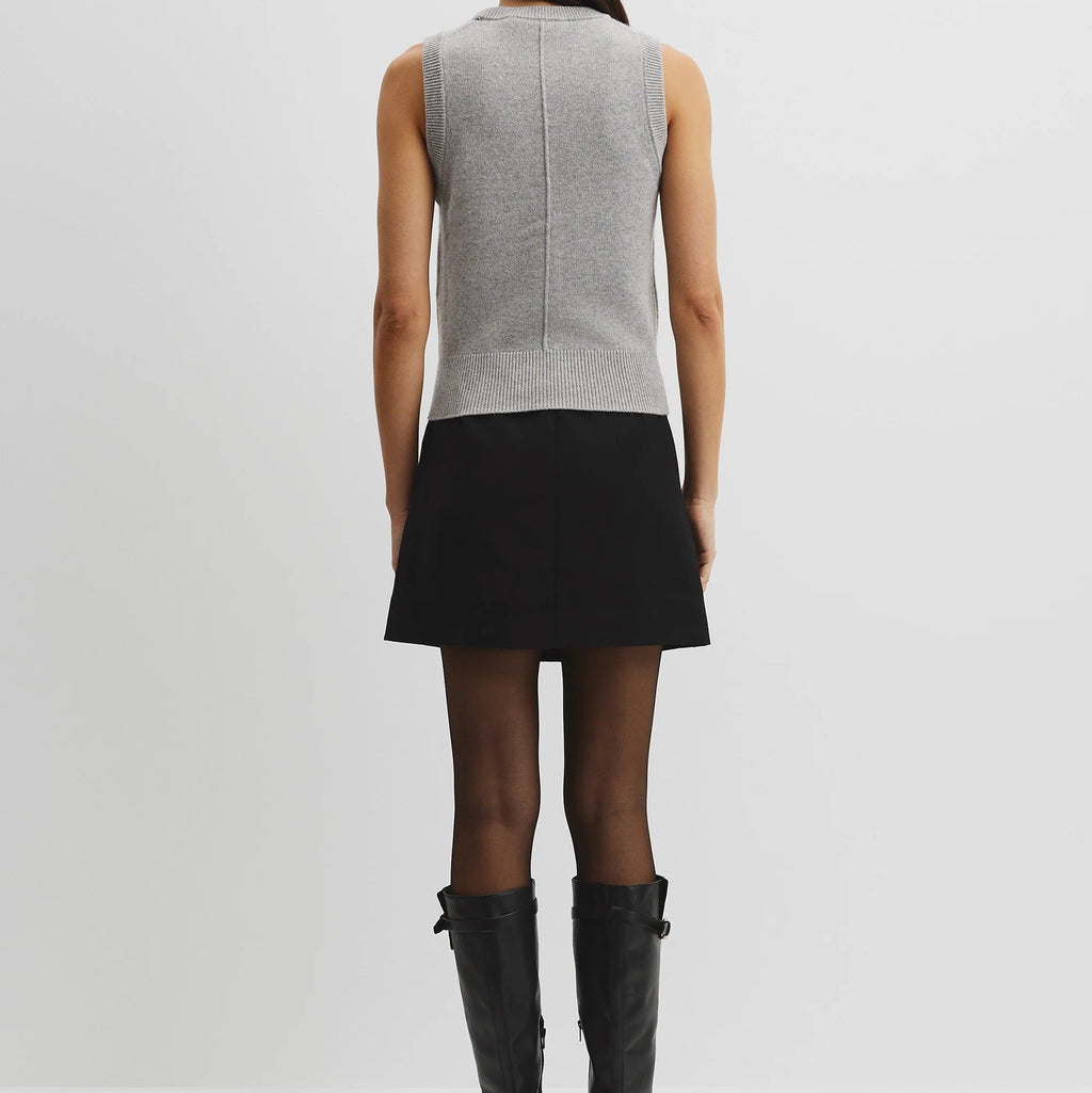 Cotton Cash Knit Vest