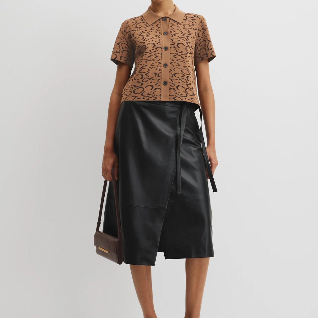 Jacquard Knit Shirt