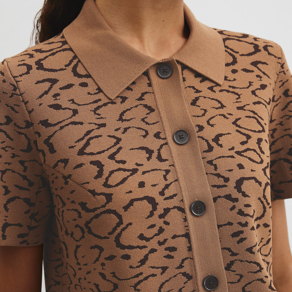 Jacquard Knit Shirt