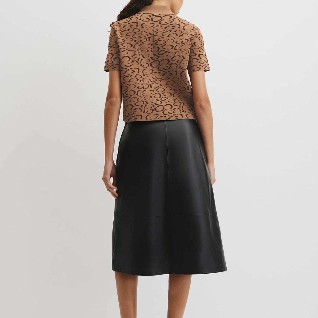 Jacquard Knit Shirt