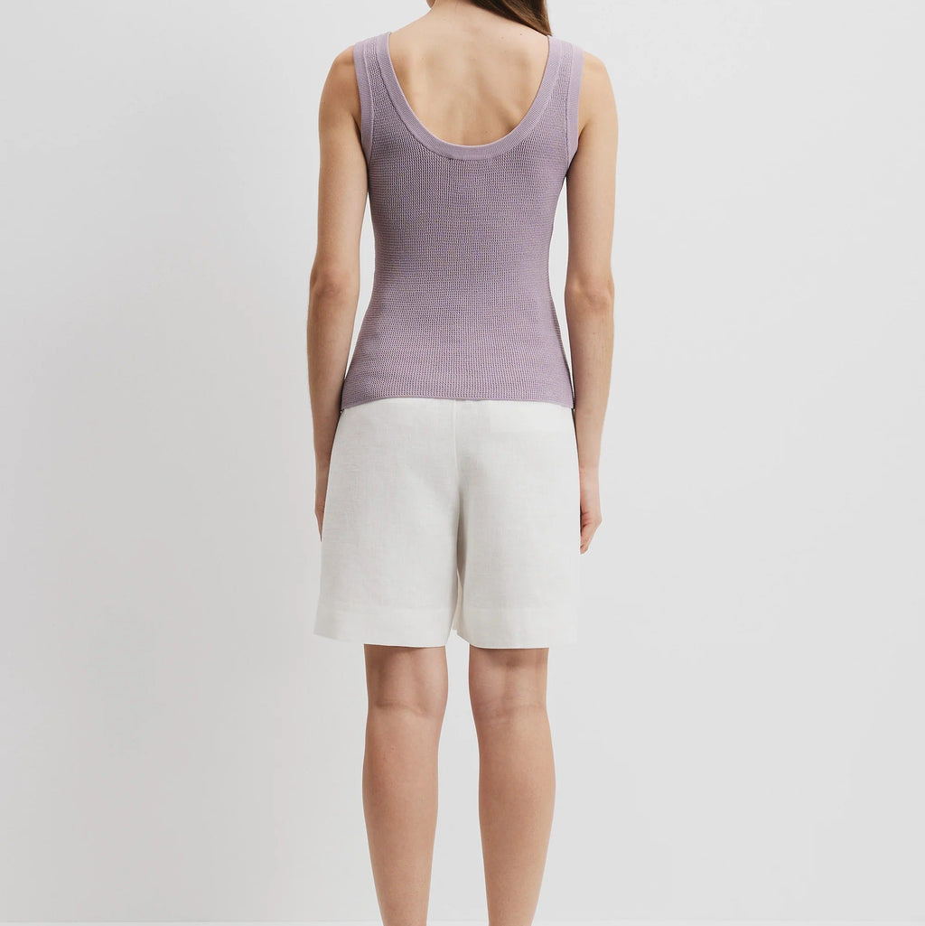 Purple Knit Tank