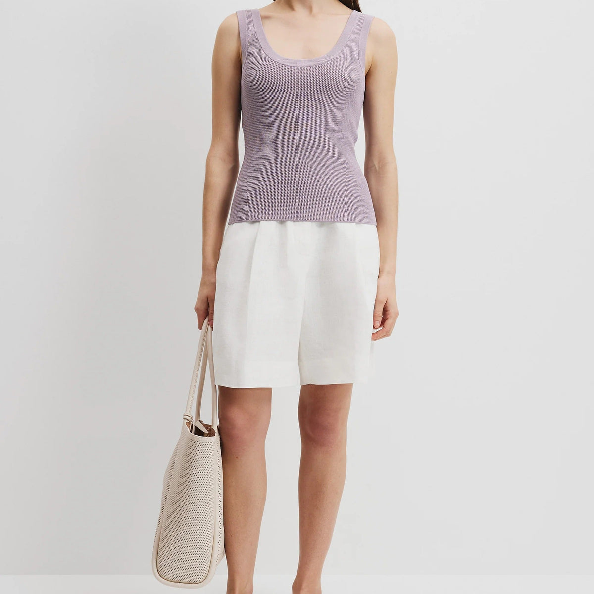 Purple Knit Tank